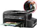 Front. Epson - WorkForce ET-4550 EcoTank Wireless All-In-One Printer - Black.