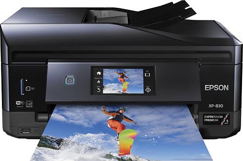 Epson printer xp 830 instructions