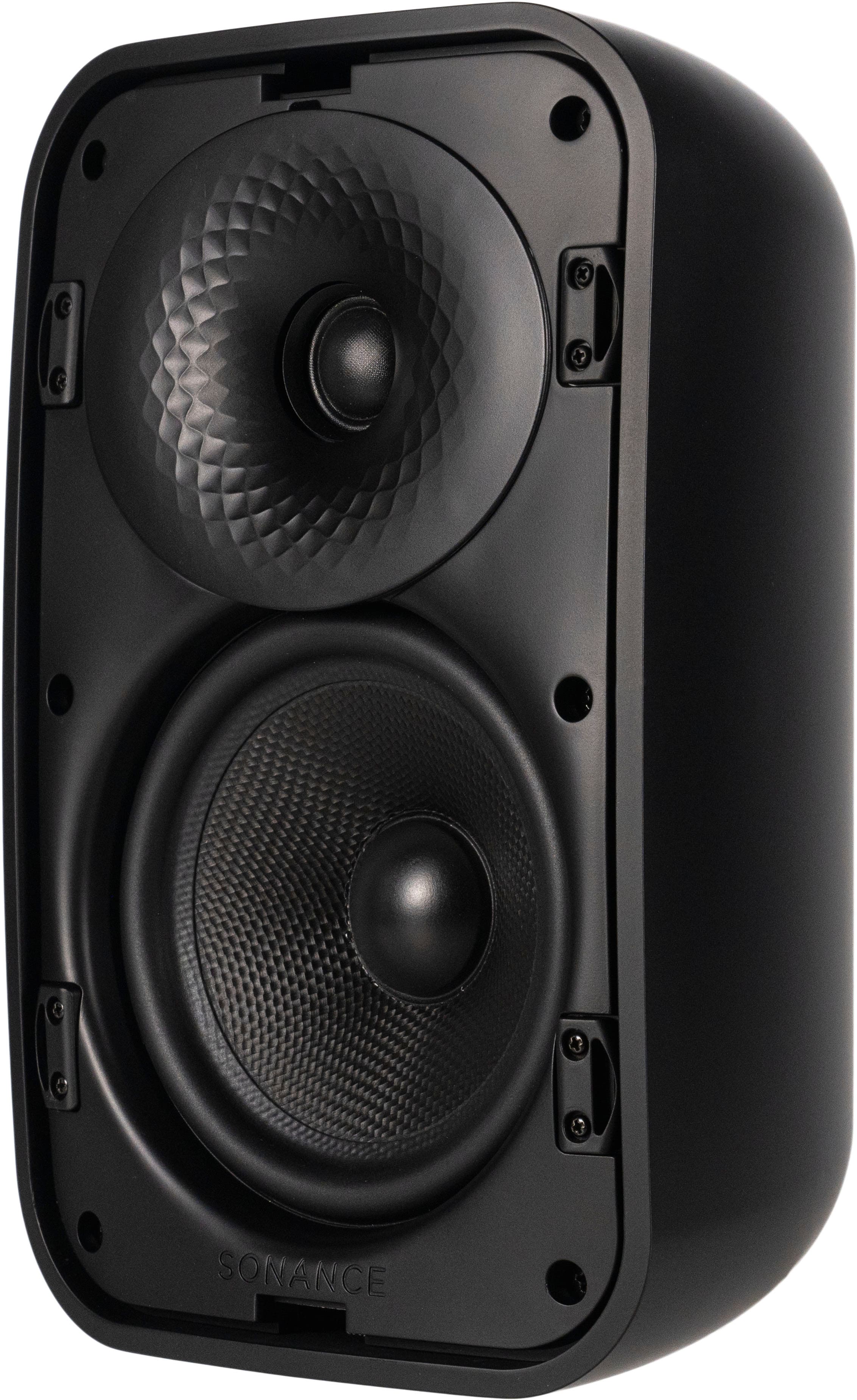 Back. Sonance - MX52 - Mariner MX Series 5-1/4" 2-Way Outdoor Surface Mount Speakers (Pair) - Black.