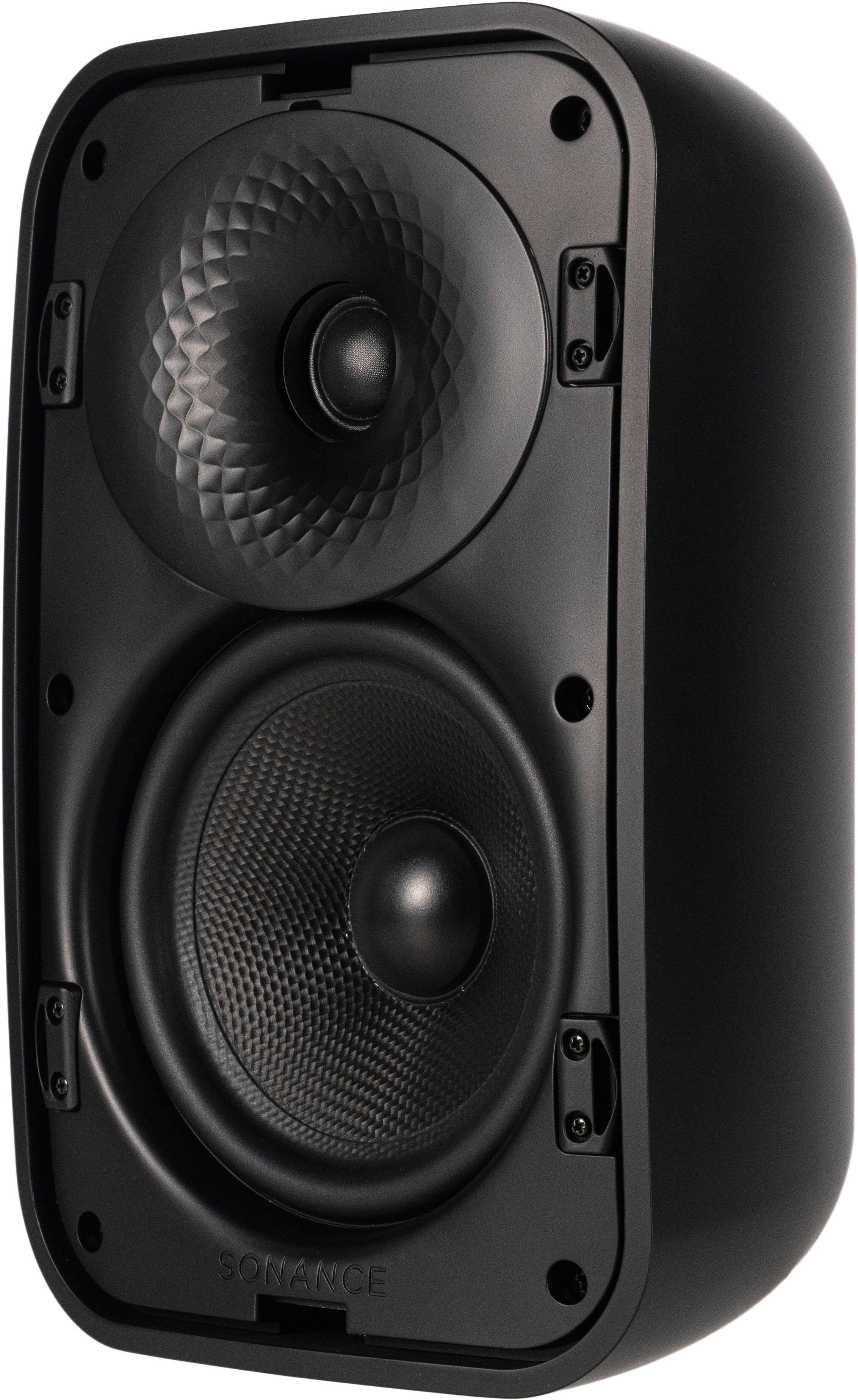 Back. Sonance - MX52 - Mariner MX Series 5-1/4" 2-Way Outdoor Surface Mount Speakers (Pair) - Black.