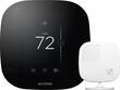 ecobee - ecobee3 Programmable Touch-Screen Wi-Fi Thermostat (2nd Generation) - Black/White - Larger Front