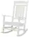 Front. Hanover - Pineapple Cay All-Weather Rocking Chair - White.