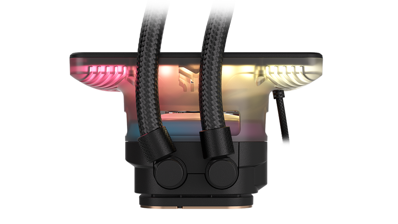 Alt View 12. CORSAIR - iCUE LINK TITAN II 360 RX LCD AIO Liquid CPU Coolers - Black.