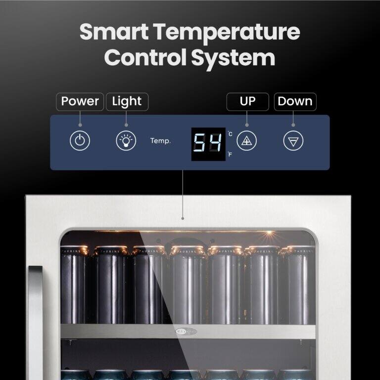 Smart Temperature Control System  
Power Light UP Down  
Temp. 54°C