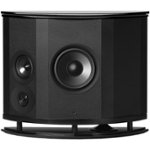 Front. Polk Audio - LSiM Series 6.5" 200W Surround Loudspeaker (Each) - Black Gloss.