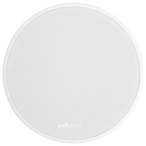 Front. Polk Audio - Vanishing Series RT 7" 3-Way In-Ceiling Speaker (Each) - White.