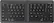 Front. Microsoft - Universal Wireless Foldable Keyboard for Mobile Devices - Black.