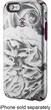 Speck - Luxury Inked Case for Apple® iPhone® 6 Plus and 6s Plus - Gray/White - Larger Front