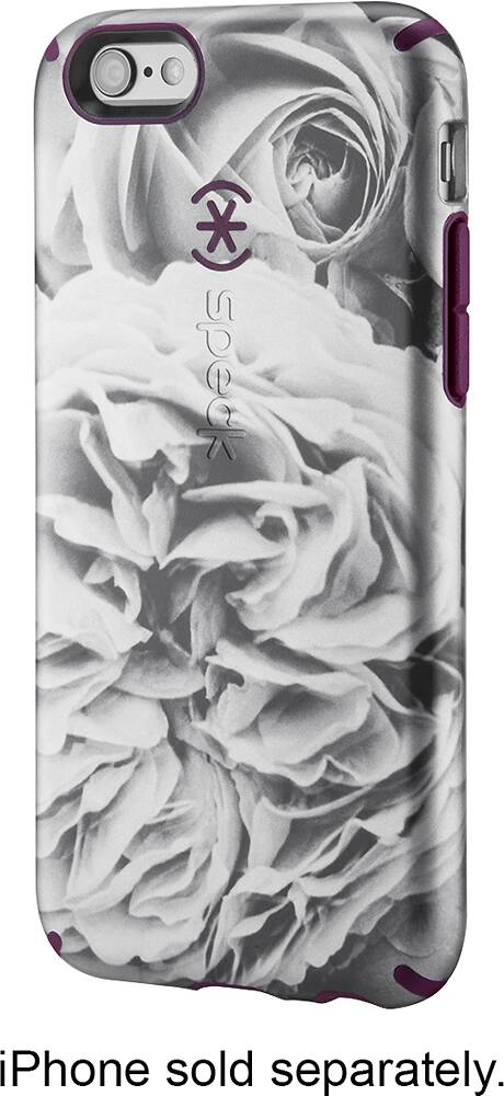 Front. Speck - Luxury Inked Case for Apple® iPhone® 6 Plus and 6s Plus - Gray/White.