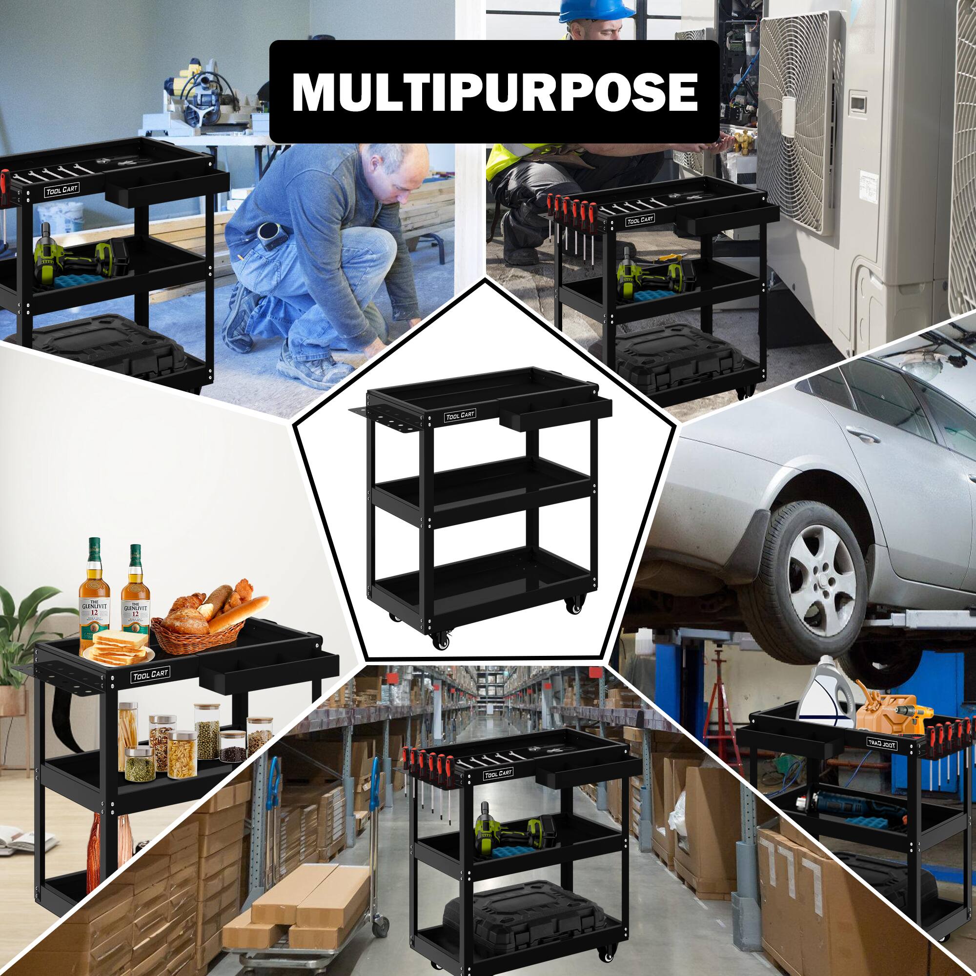 MULTIPURPOSE

TOOL CART

TOOL CART

TOOL CART

TOOL CART