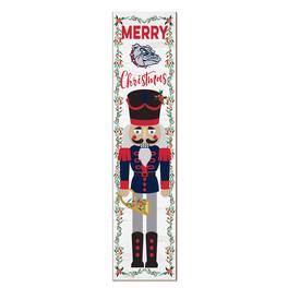 Jardine - Gonzaga Bulldogs 11" x 46" Nutcracker Holiday Leaner Sign - White