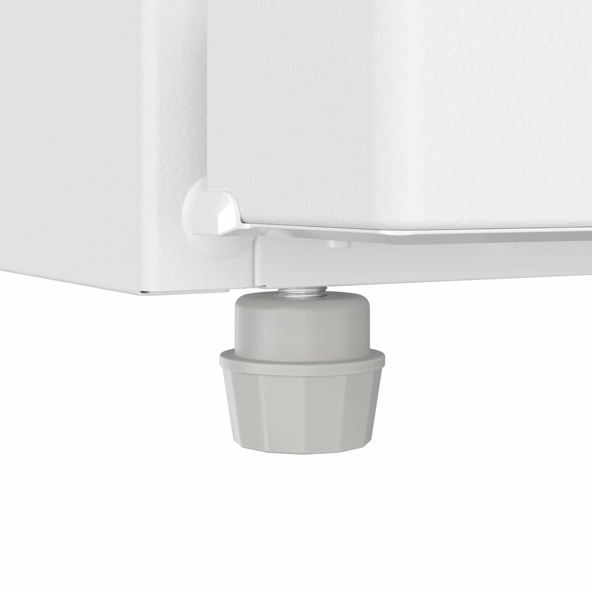 Alt View 9. Koolmore - 28 In. 14 Cu. Ft. Top-Freezer Household Refrigerator in White, Energy Star Certified - White.