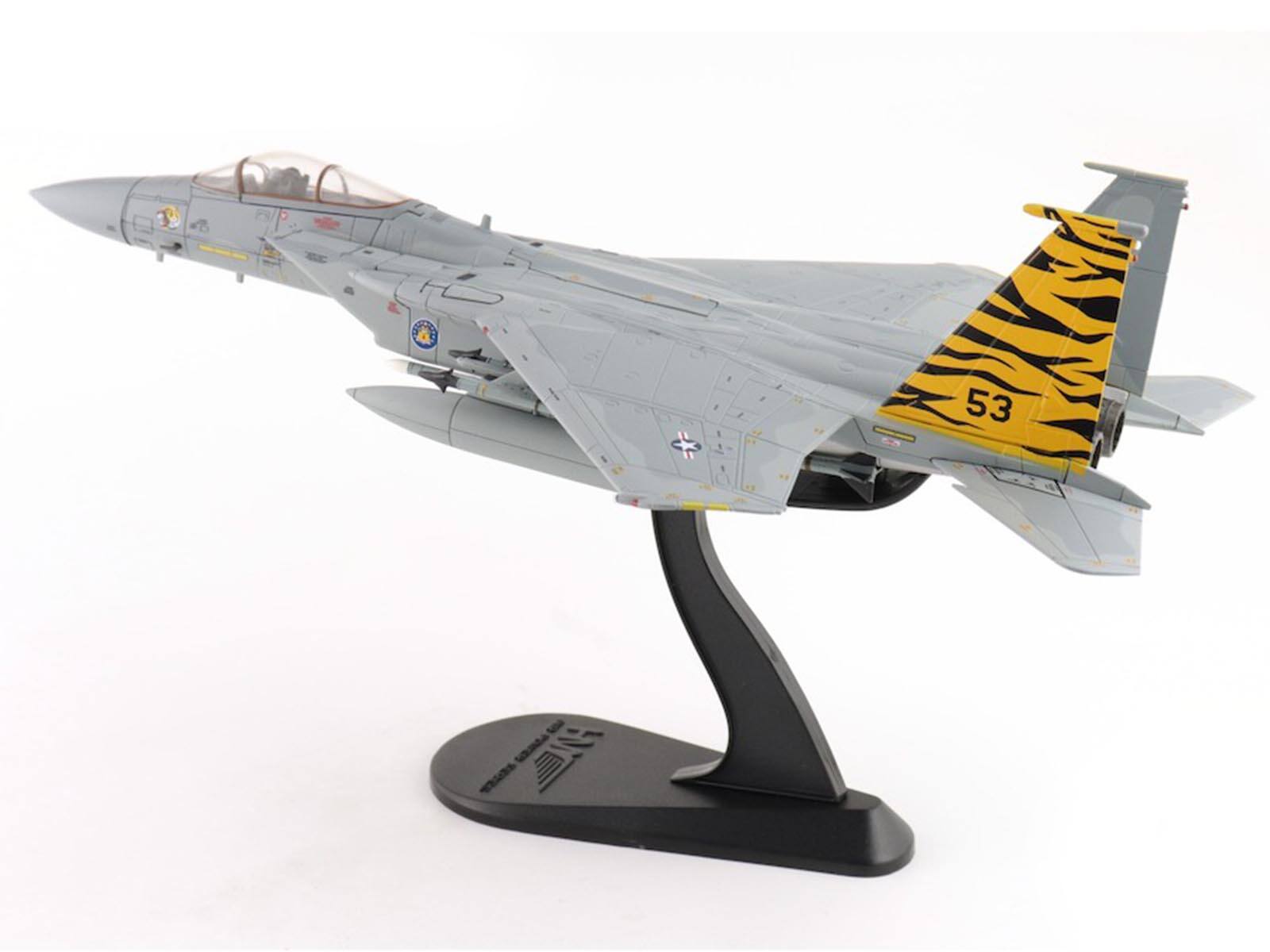 Alt View 5. Hobby Master - McDonnell Douglas F-15A Eagle Fighter Aircraft "NATO Tiger Meet" (1981) US Air Force 1/72 Diecast Model by Hobby Master.