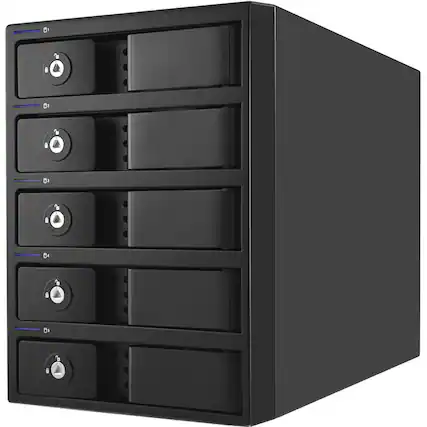 Front. Oyen Digital - Oyen Digital Mobius 5-Bay, eSATA, USB 3.0 RAID Enclosure.