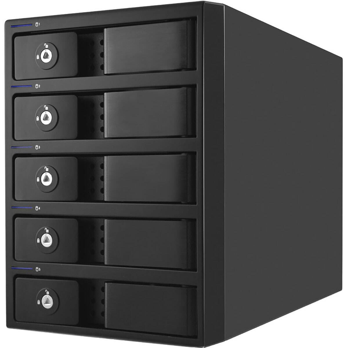 Front. Oyen Digital - Oyen Digital Mobius 5-Bay, eSATA, USB 3.0 RAID Enclosure.