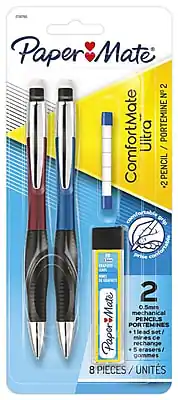Paper Mate - ComfortMate Mechanical Pencil, 0.5mm, #2 Medium Lead, 2/Pack (1738795)