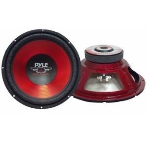 Alt View Standard 20. Pyle - 10" Woofer - Pack of 1 - Red.
