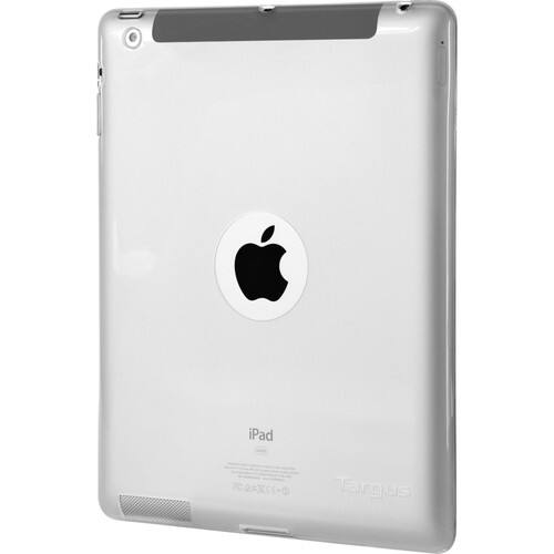 Front Standard. Targus - THZ046US Protective iPad® Skin - Clear.