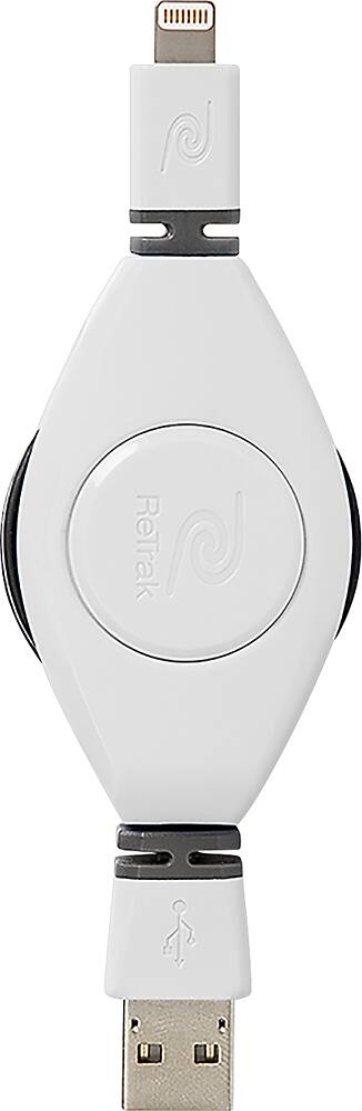 Alt View 13. ReTrak - USB Wall Charger - White.