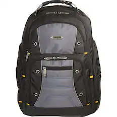 Front. Targus - 17” Drifter II Laptop Backpack - Black.