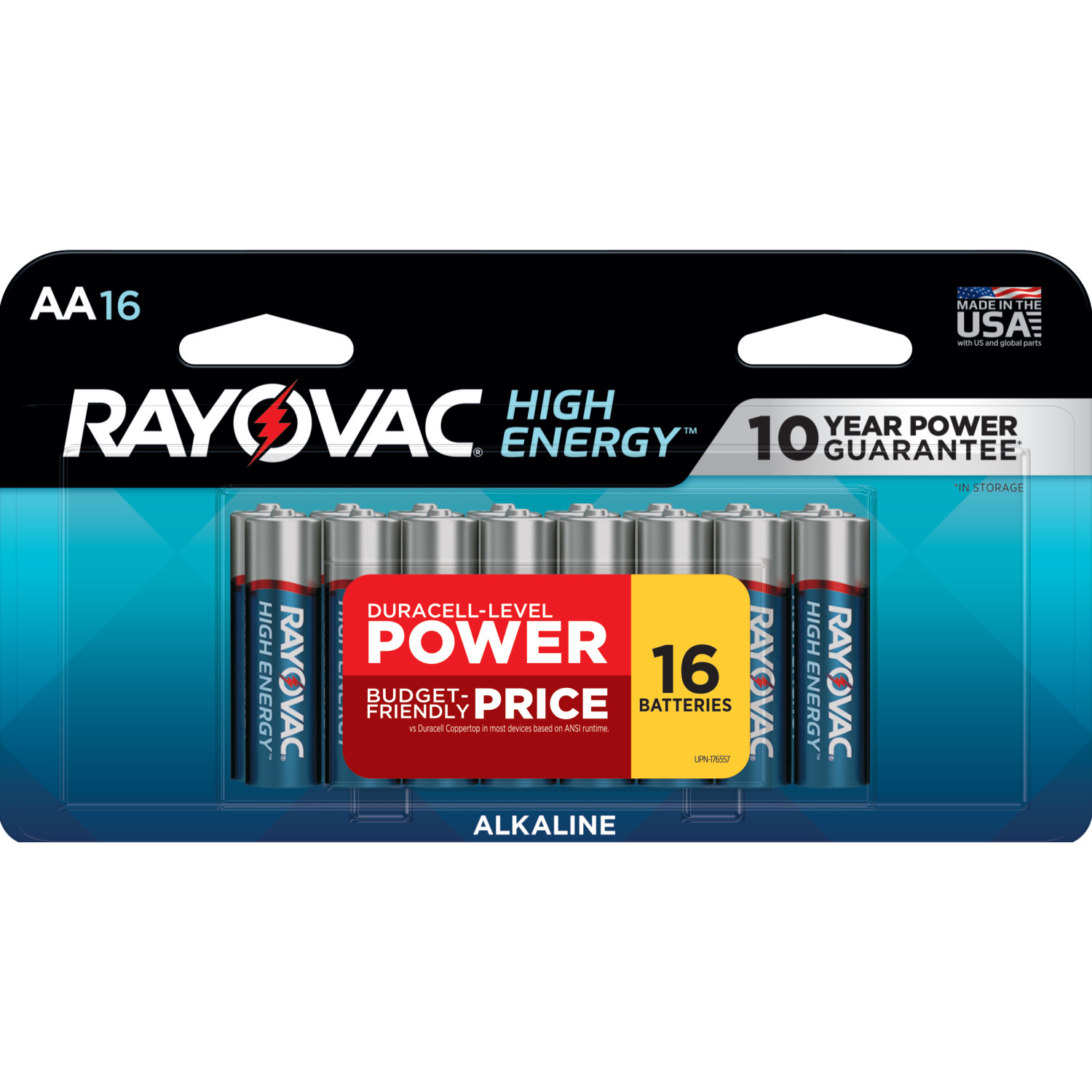 Customer Reviews: Rayovac High Energy AA Batteries (16 Pack), Double A ...
