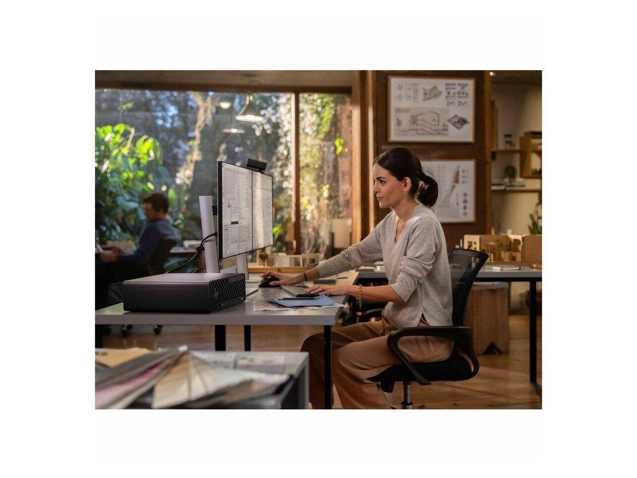 Alt View 1. HP - HP Z2 G1i Workstation - Intel Core Ultra 7 265 - 64 GB - 1 TB SSD - Small Form Factor - Black - Black.