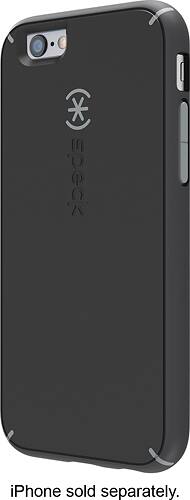  Speck - MightyShell Case and Faceplate for Apple iPhone 6 and 6s - Black/Gray