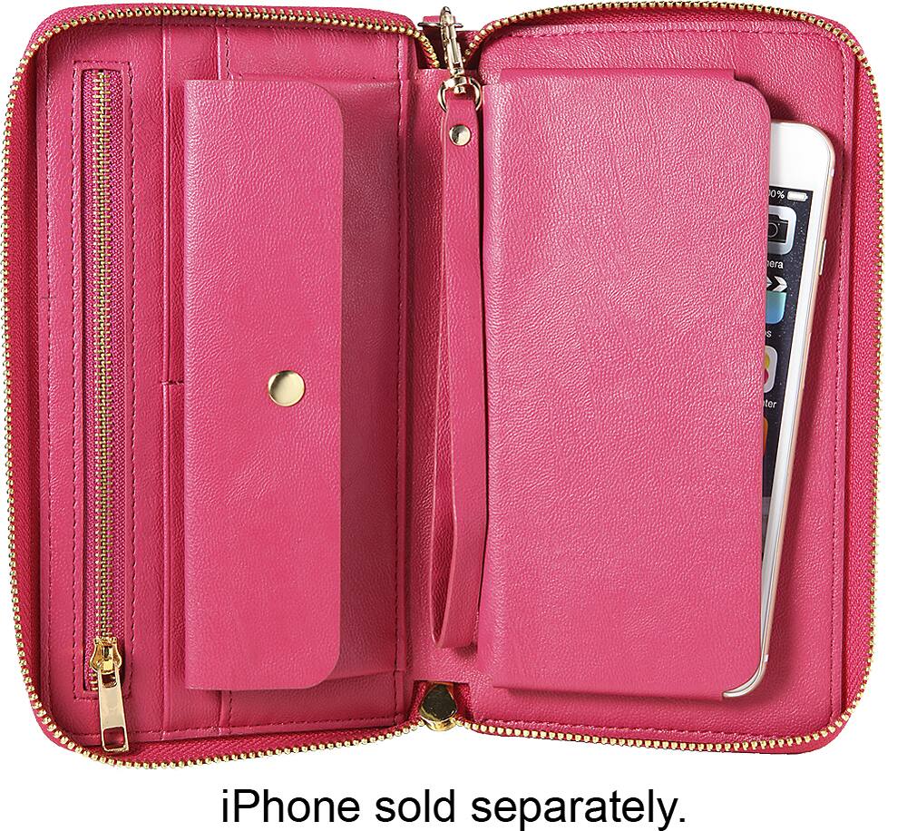 Questions And Answers: Insignia™ Clutch Case For Most Cell Phones Pink 