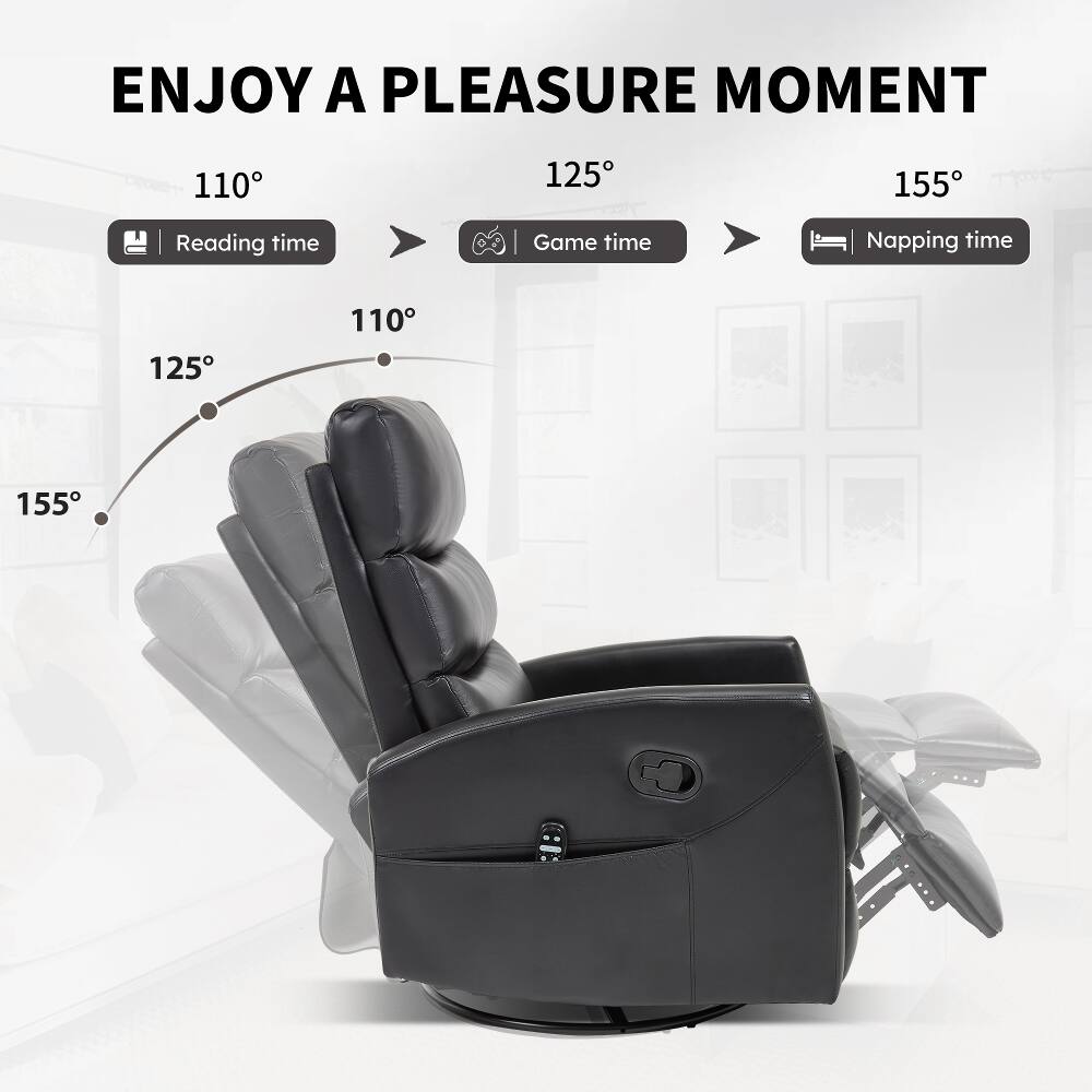 ENJOY A PLEASURE MOMENT

110°
125°
155°

Reading time
Game time
Napping time
