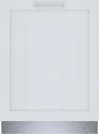 Front. Bosch - 300 Series 24" ADA Compliant Top Control Smart Dishwasher with Stainless Steel Tub, 48 dBA - Custom Panel Ready.