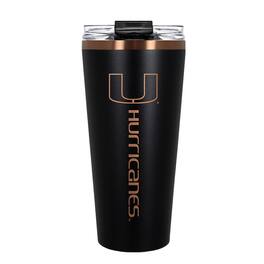 Great American Products - Miami Hurricanes 30oz. Big Slim Tumbler - Black