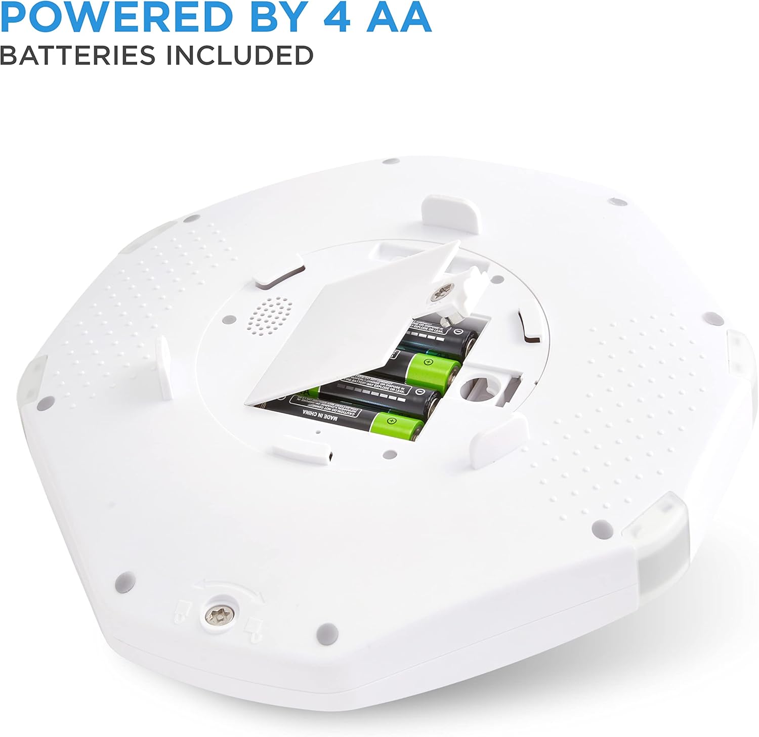 POWERED BY 4 AA BATTERIES INCLUDED