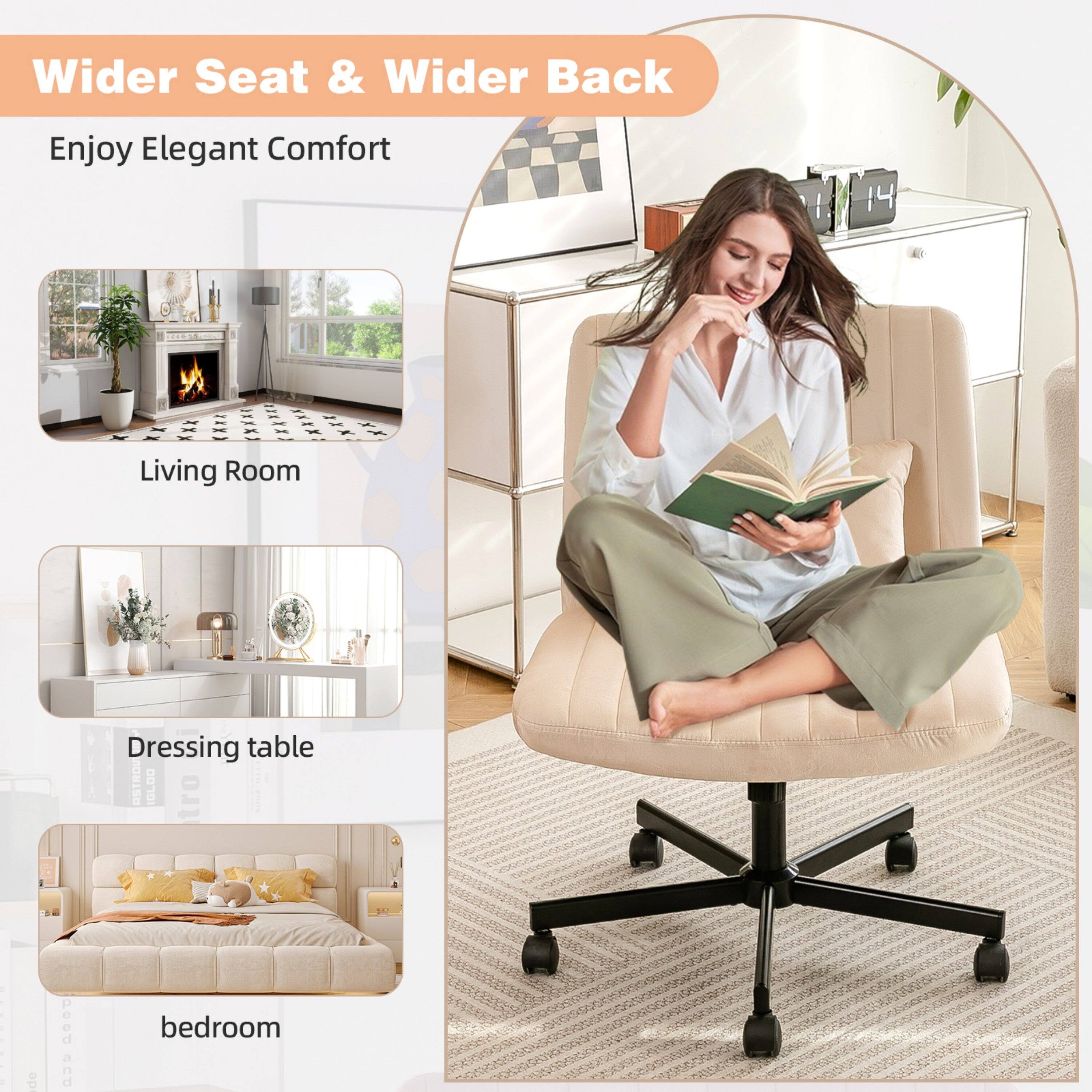 Wider Seat & Wider Back  
Enjoy Elegant Comfort  

Living Room  
Dressing table  
bedroom