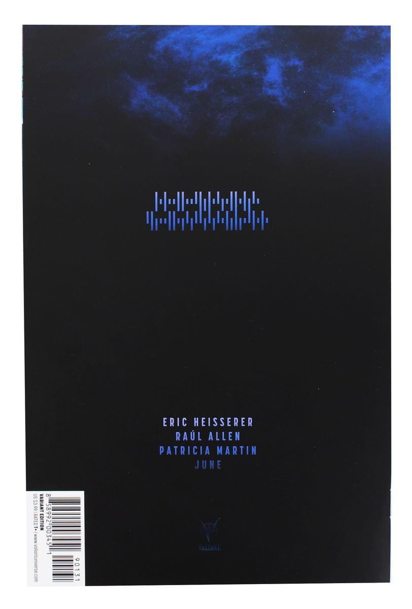ERIC HEISSERER  
RAÚL ALLEN  
PATRICIA MARTIN  
JUNE  

VARIANT EDITION  
RATED T+  

www.violentuniverse.com  

00131 XY