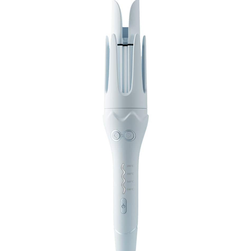 Cluzine - Automatic Hair Curler, 4-Temp Control, Anti-Scald, Negative Ions, Timing Alert