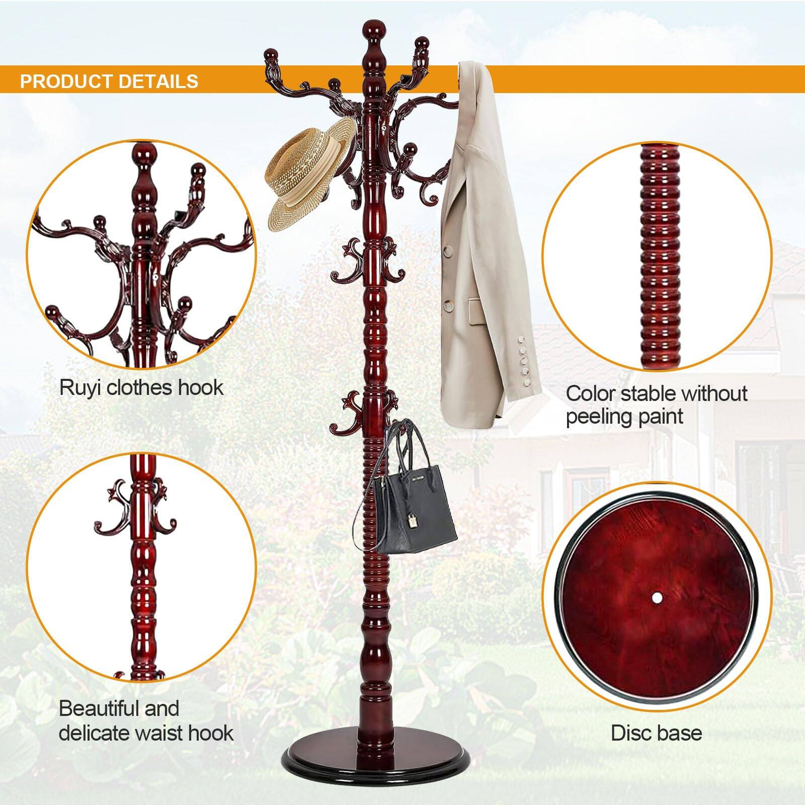 PRODUCT DETAILS

- Ruyi clothes hook
- Color stable without peeling paint
- Beautiful and delicate waist hook
- Disc base