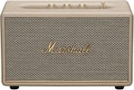 Front. Marshall - Acton III Bluetooth Home Speaker with Bass / Treble / Volume Controls and 3.5 mm Auxiliary Input - Cream.