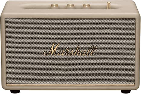 Marshall - Acton III Bluetooth Home Speaker with Bass / Treble / Volume Controls and 3.5 mm Auxiliary Input - Cream