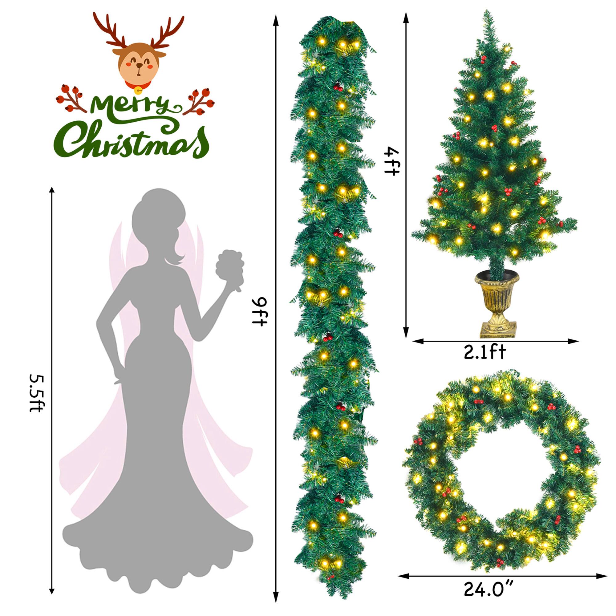 Merry Christmas

4ft  
9ft  
5.5ft  
2.1ft  
24.0"