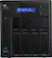 Front. WD - My Cloud Expert EX4100 4-Bay 0TB External Network Attached Storage (NAS) - Black.