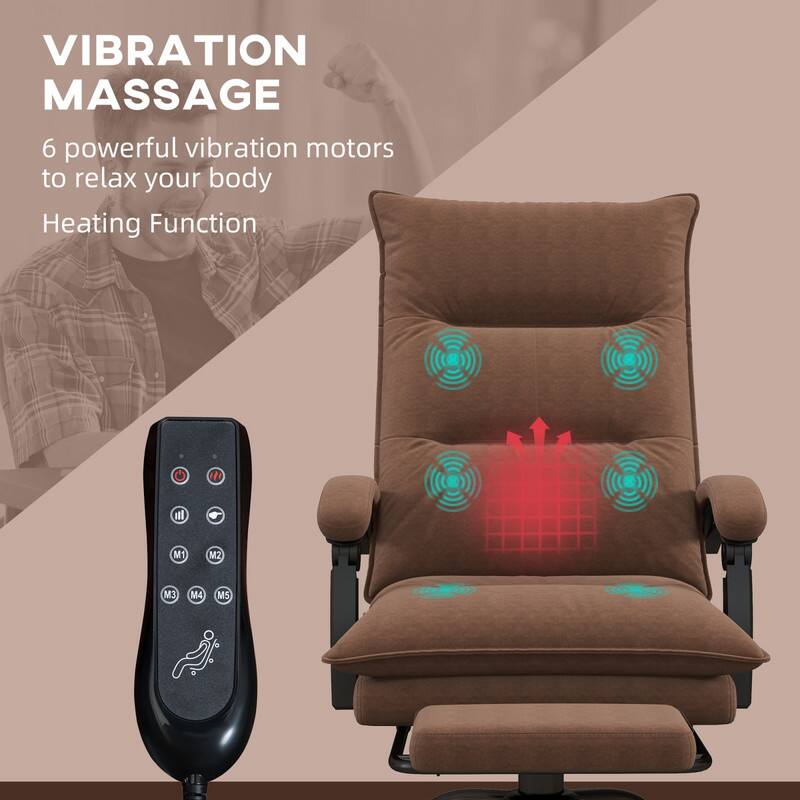 VIBRATION MASSAGE

6 powerful vibration motors to relax your body

Heating Function

M1 M2 M3 M4 M5