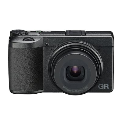 Ricoh GR IIIx, Black, Digital Compact Camera with 24MP APS C Size Ricoh GR IIIx, Black, Digital Compact Camera with 24MP APS C Size