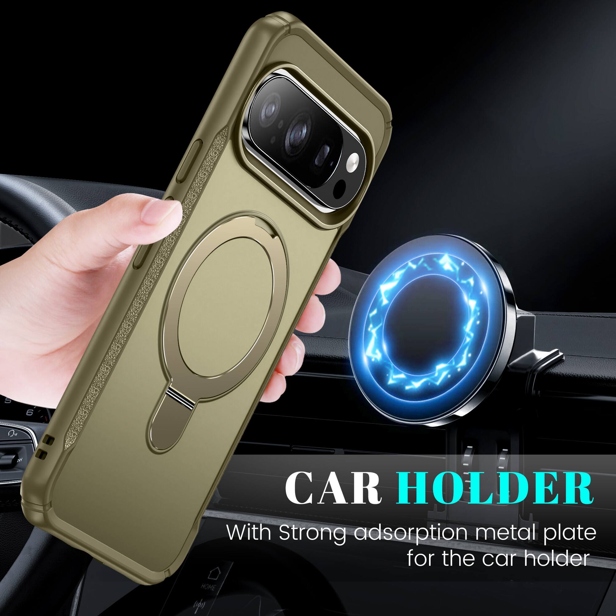 CAR HOLDER  
With Strong adsorption metal plate for the car holder