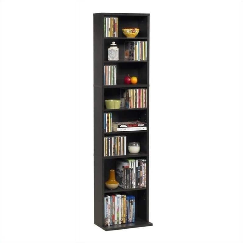 Alt View 13. Atlantic - Summit Media Storage Cabinet - Espresso.