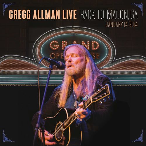  Gregg Allman Live: Back to Macon, GA [CD]
