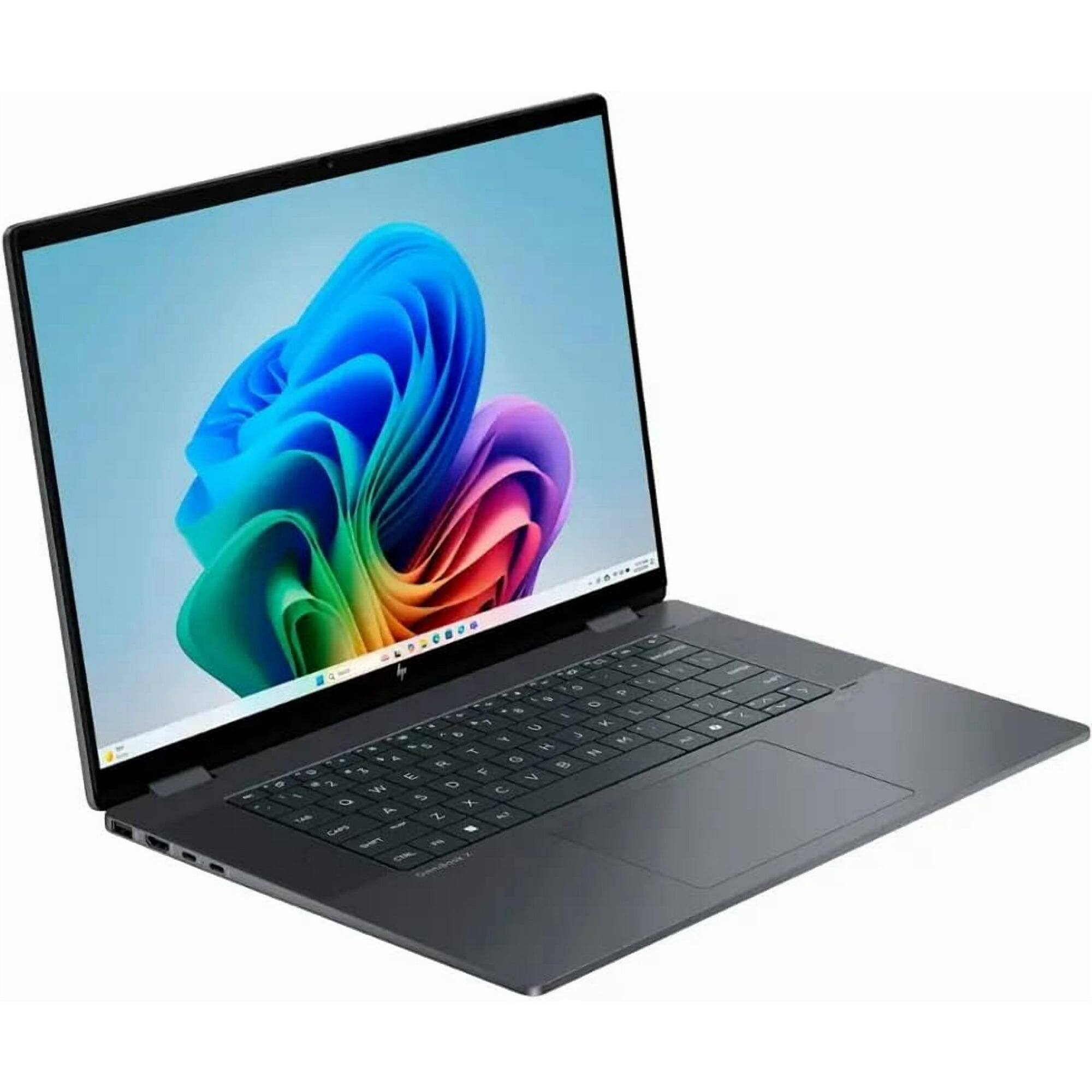 Back. HP - HP OmniBook Ultra 16" 2-in-1 Laptop, Ultra 5 226V 16GB, 512GB,  Win 11 Home - Gray.