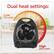 Dual heat settings: Low 750 watts High 1500 watts BLACK+ DECKER