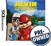Front Detail. Alvin and the Chipmunks: Chipwrecked — PRE-OWNED - Nintendo DS.