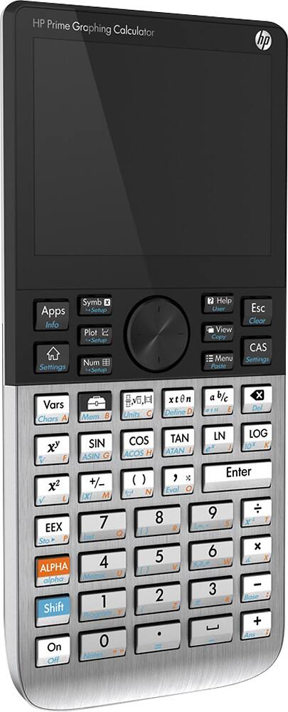 Alt View 12. HP - Prime Portable Graphing Calculator - Black/Silver.
