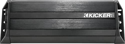 KICKER - PXA-Series 300W Class D Amplifier with Selectable Electronic Crossover - Black - Larger Front